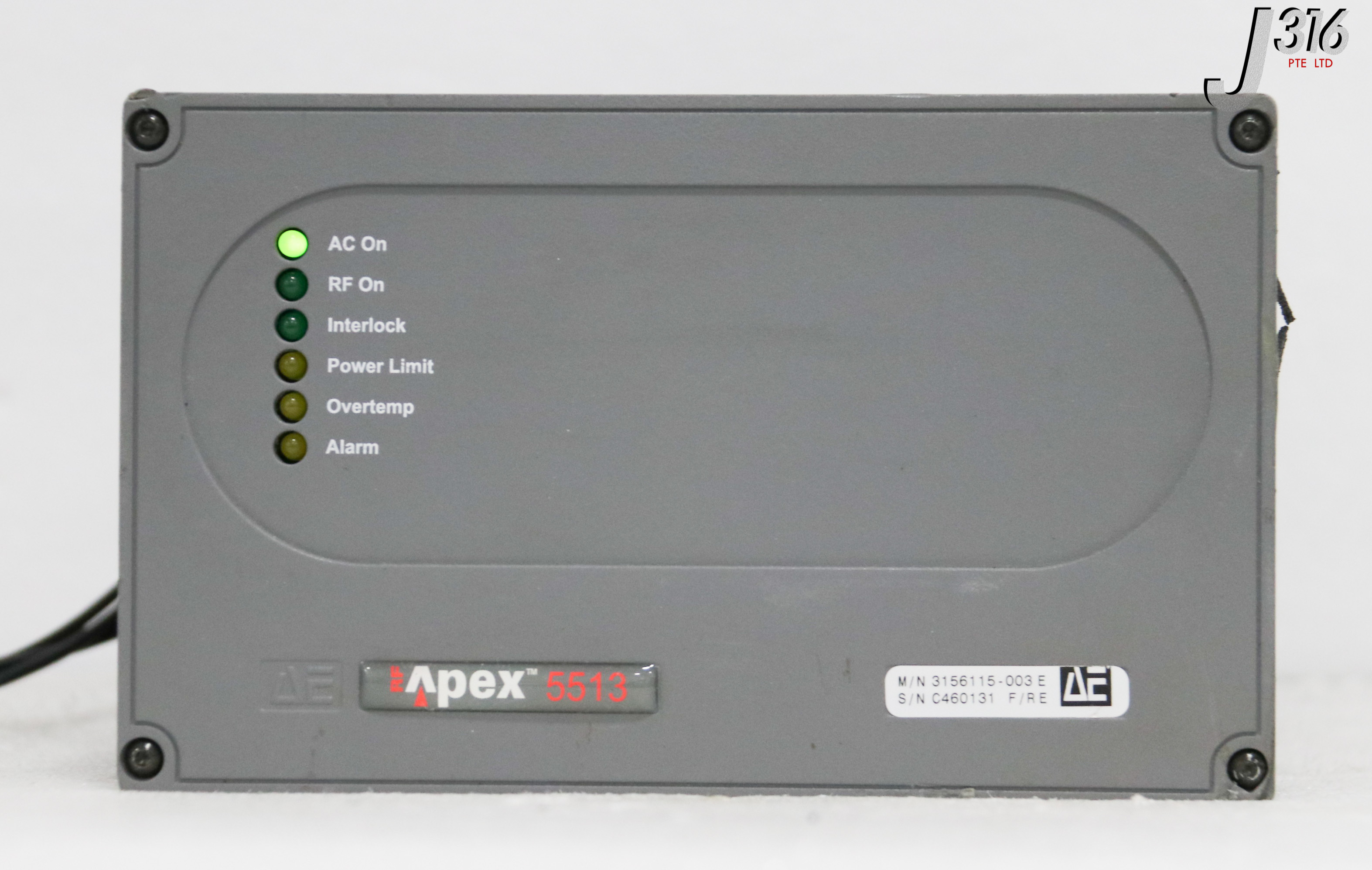 34559 ADVANCED ENERGY RF GEN, APEX 5513, 5.5KW 13.56MHZ (WORKING